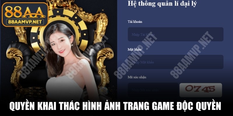 Quyền khai thác hình ảnh thương hiệu chính thức cho đại lý